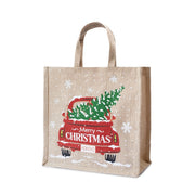 Shopper Juta Natalizie Christmas Car