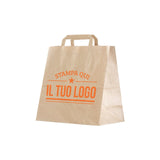 Shopper Fondo Largo maniglia piattina Personalizzabile
