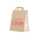 Shopper Fondo Largo maniglia piattina Personalizzabile