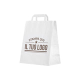 Shopper Fondo Largo maniglia piattina Personalizzabile