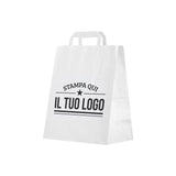 Shopper Fondo Largo maniglia piattina Personalizzabile