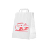Shopper Fondo Largo maniglia piattina Personalizzabile