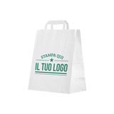 Shopper Fondo Largo maniglia piattina Personalizzabile