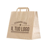Shopper Fondo Largo maniglia piattina Personalizzabile