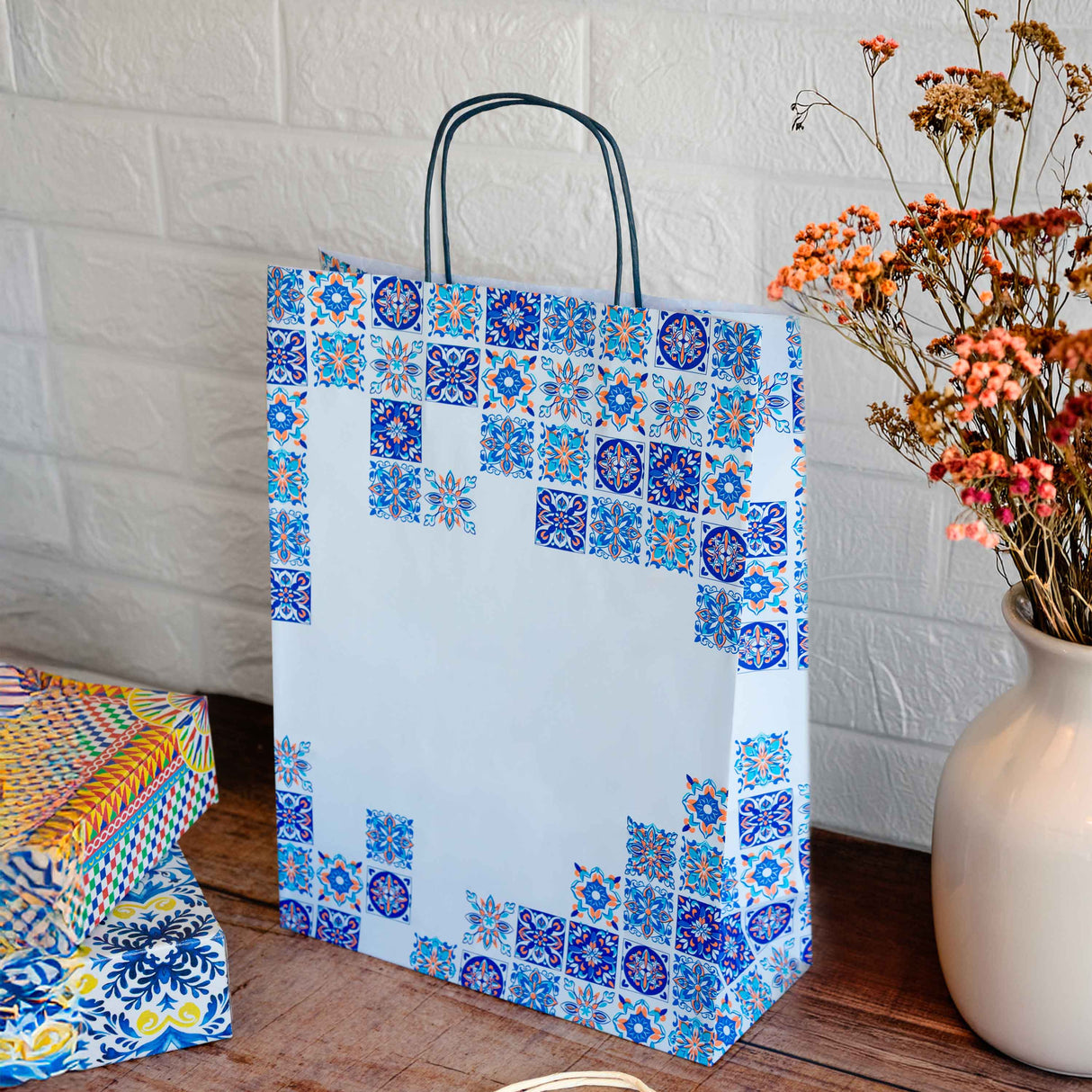 Shopper Carta Maioliche