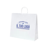 Shopper Royal Nebbia Personnalisable avec Cordon Coton rigide