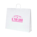 Shopper Royal Nebbia Personnalisable avec Cordon Coton rigide