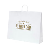 Shopper Royal Nebbia Personnalisable avec Cordon Coton rigide