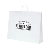Shopper Royal Nebbia Personnalisable avec Cordon Coton rigide