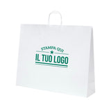 Shopper Royal Nebbia Personnalisable avec Cordon Coton rigide