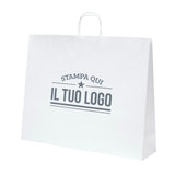 Shopper Royal Nebbia Personnalisable avec Cordon Coton rigide