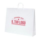 Shopper Royal Nebbia Personnalisable avec Cordon Coton rigide
