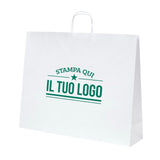 Shopper Royal Nebbia Personnalisable avec Cordon Coton rigide