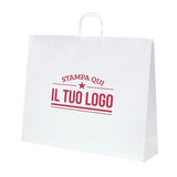 Shopper Royal Nebbia Personnalisable avec Cordon Coton rigide