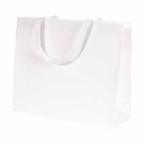 Shopper Carta Elegance con Manico Gros Grain