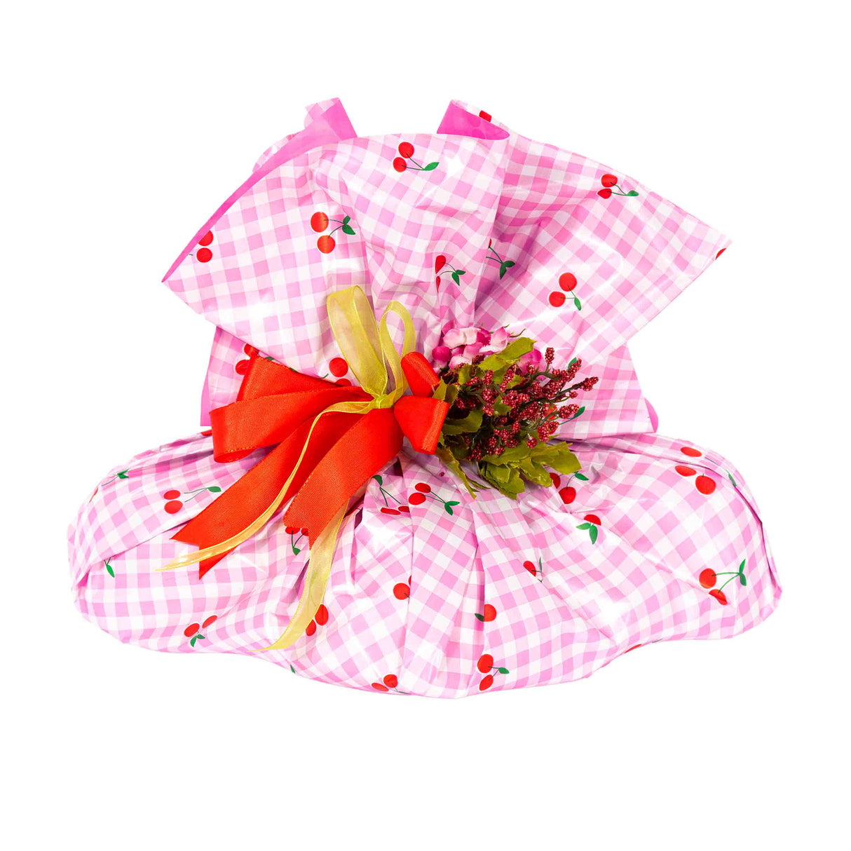 Tondo Quadretti e Ciliegie cm 98