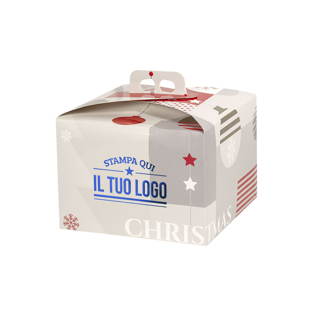 Scatole Panettone Merry Christmas Personalizzabili