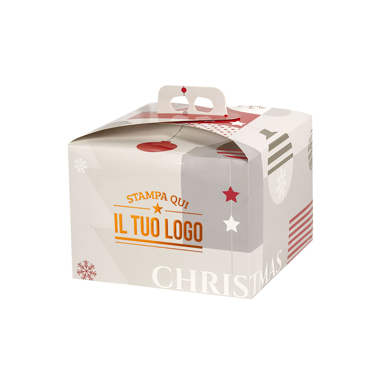 Scatole Panettone Merry Christmas Personalizzabili