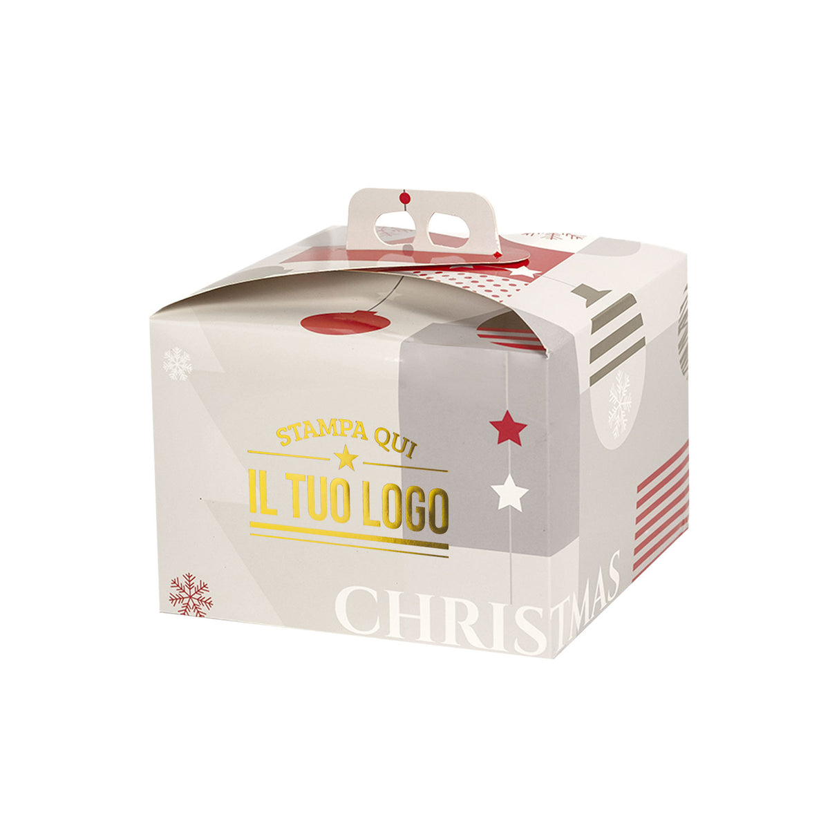 Scatole Panettone Merry Christmas Personalizzabili