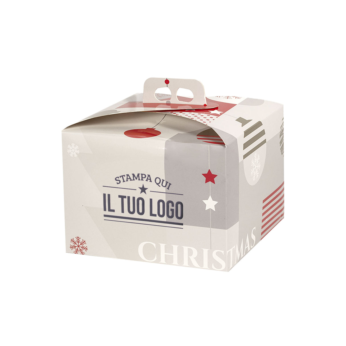 Scatole Panettone Merry Christmas Personalizzabili