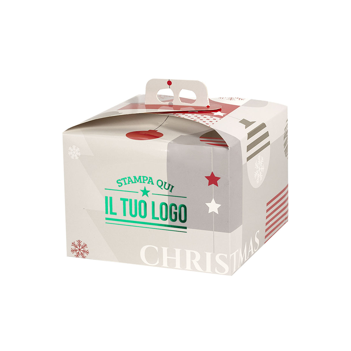 Scatole Panettone Merry Christmas Personalizzabili