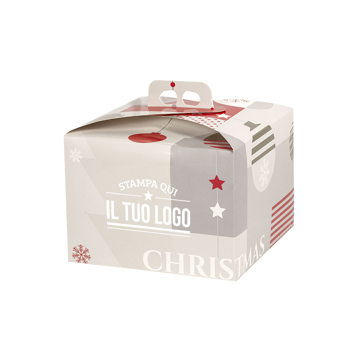 Scatole Panettone Merry Christmas Personalizzabili