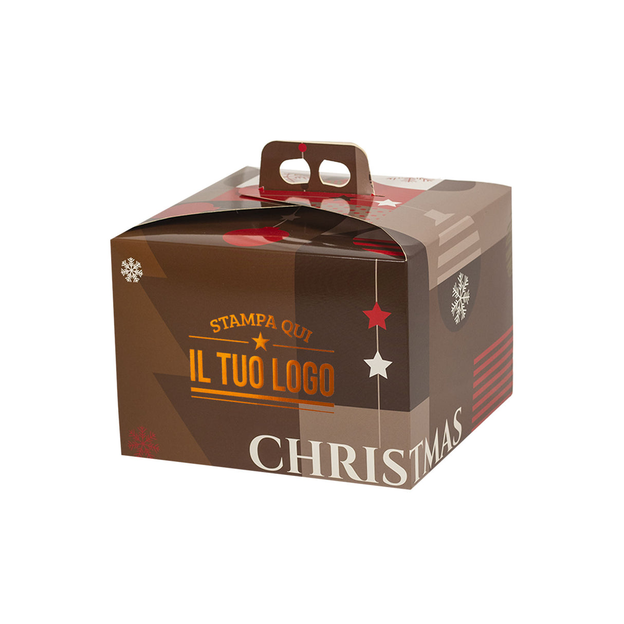 Scatole Panettone Merry Christmas Personalizzabili