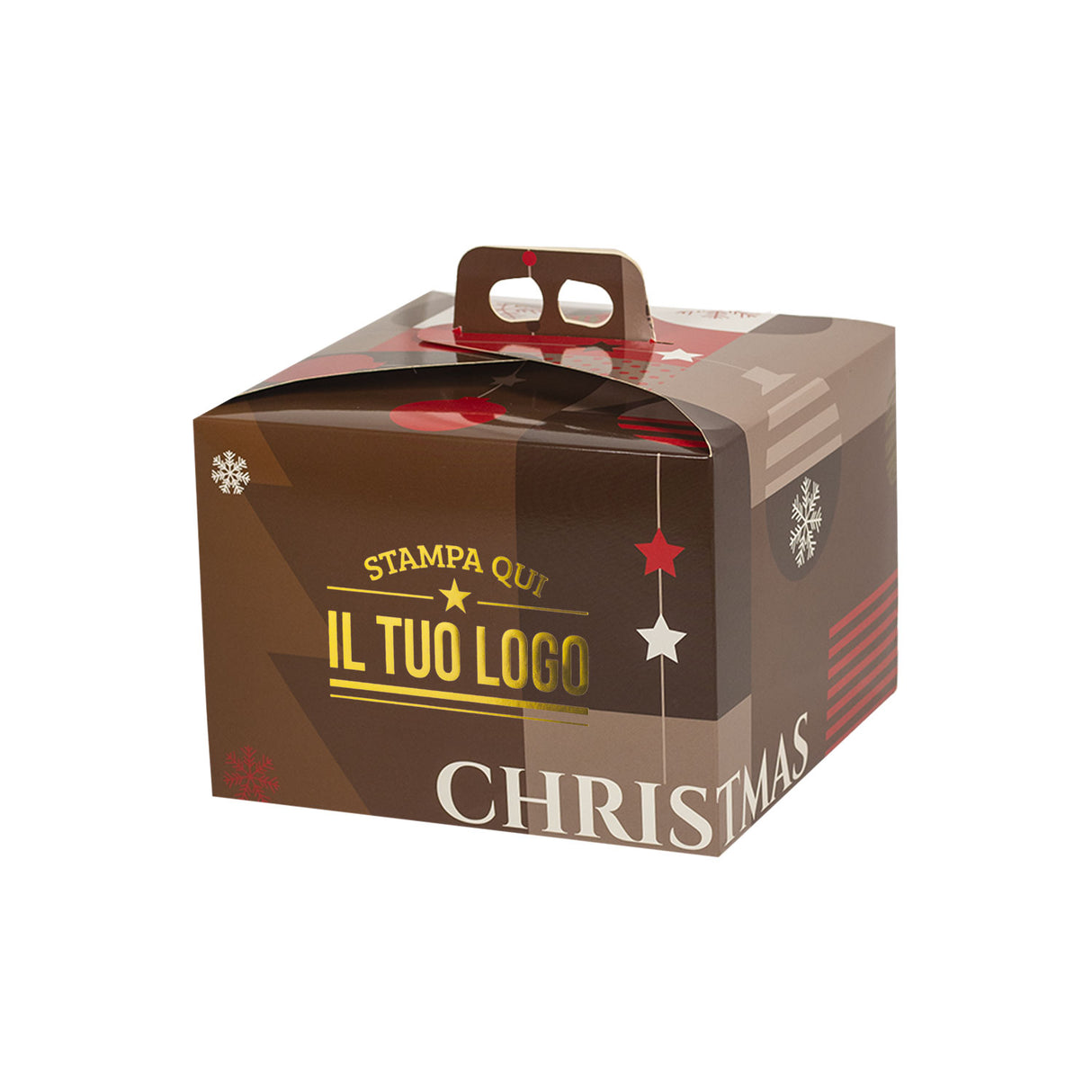 Scatole Panettone Merry Christmas Personalizzabili