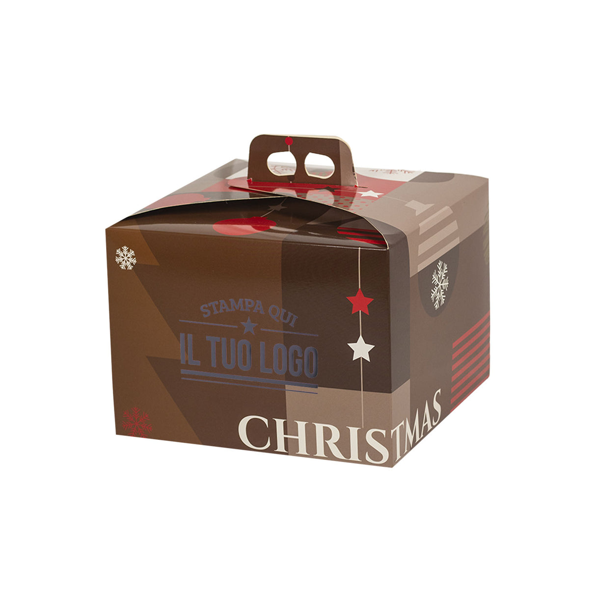 Scatole Panettone Merry Christmas Personalizzabili