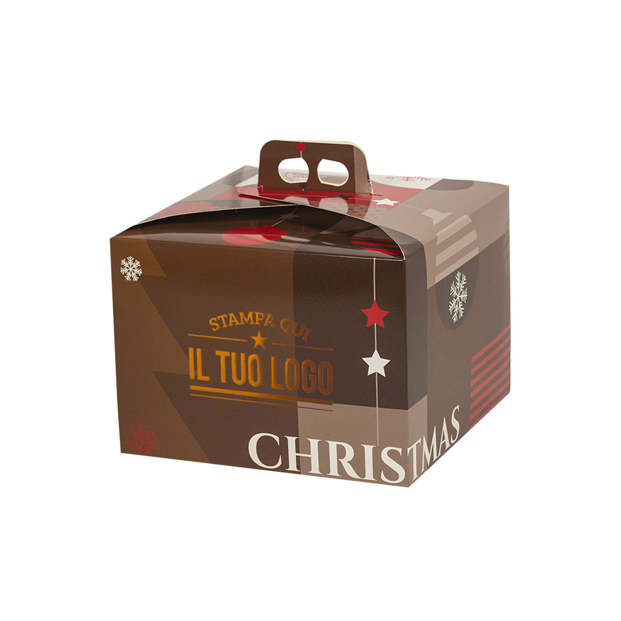 Scatole Panettone Merry Christmas Personalizzabili