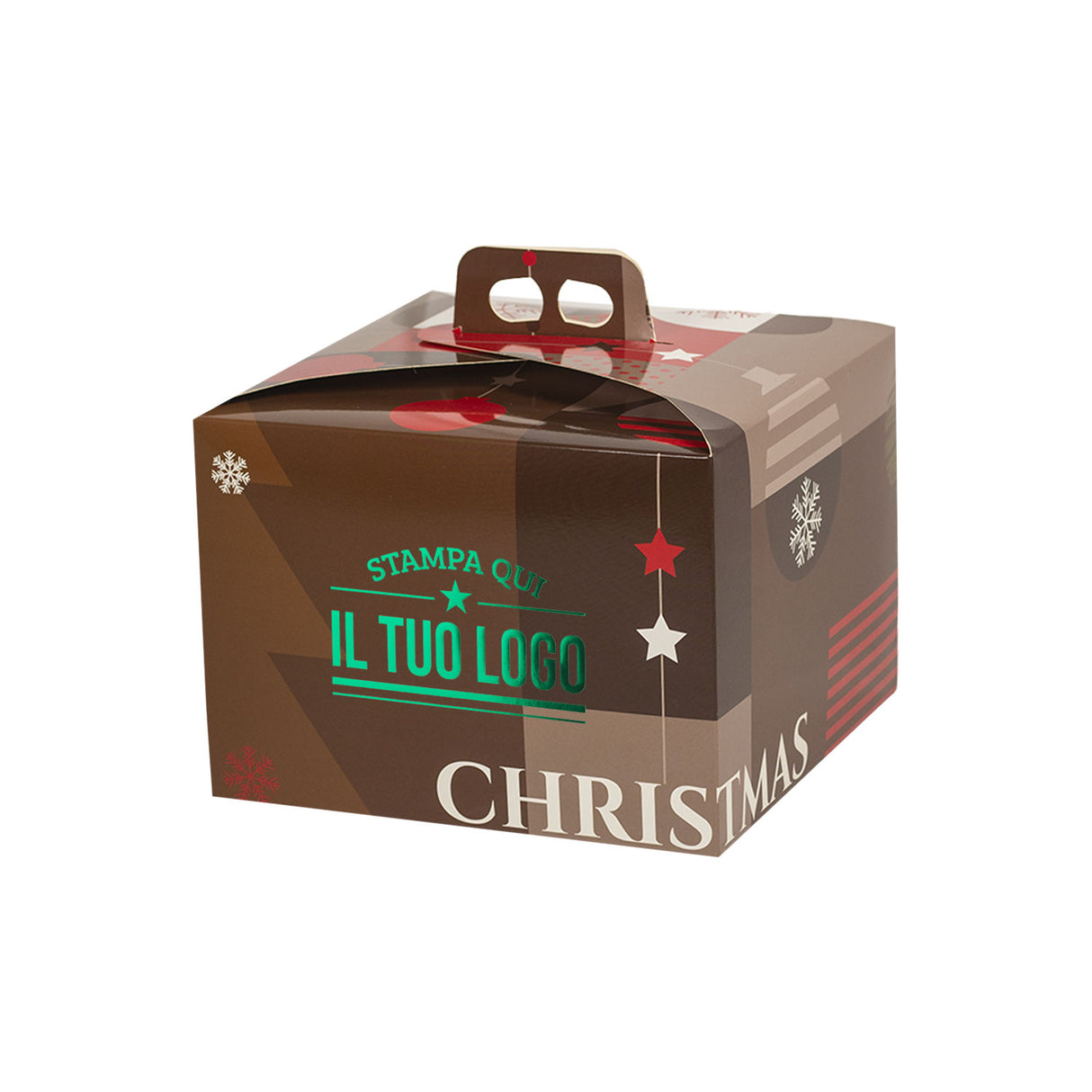 Scatole Panettone Merry Christmas Personalizzabili