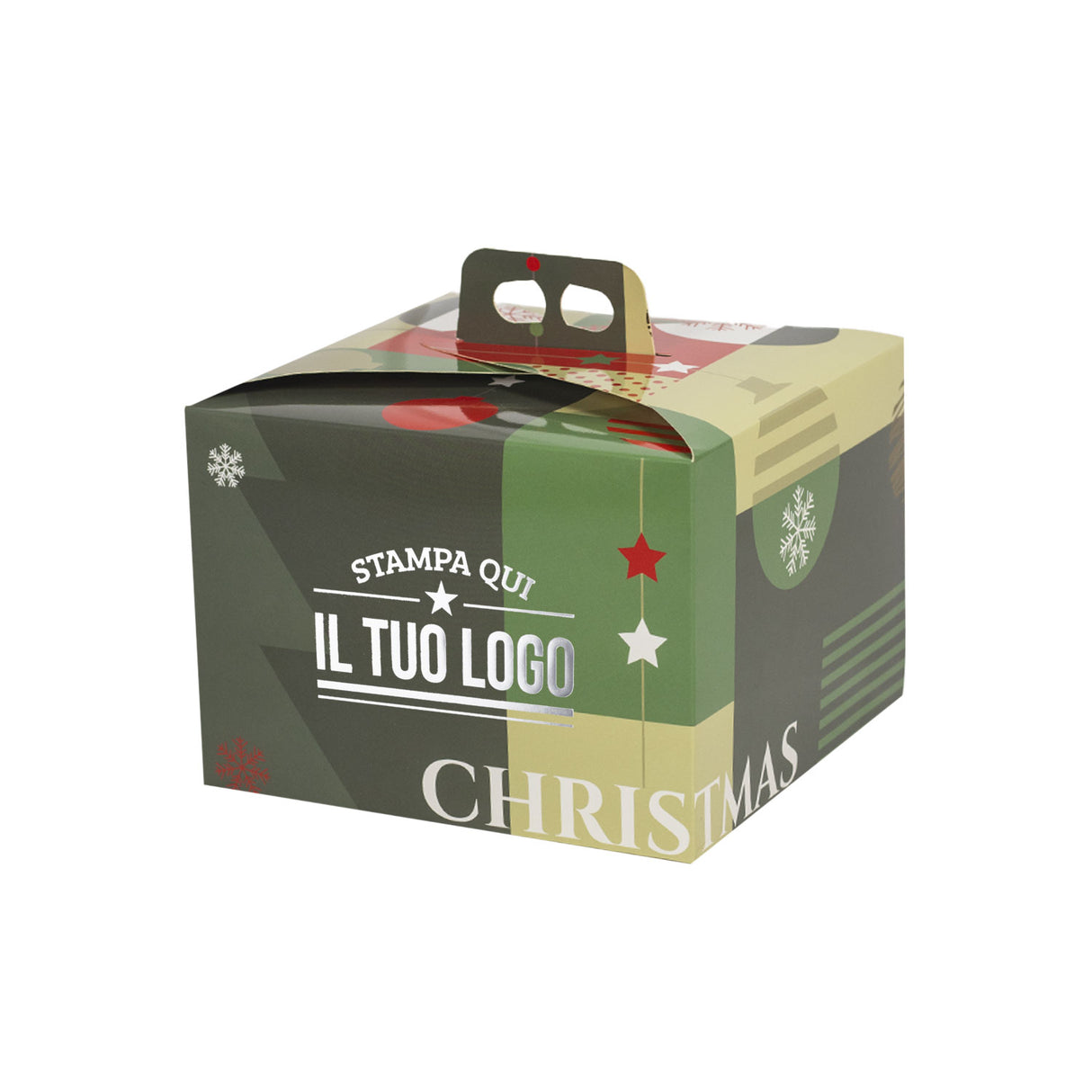 Scatole Panettone Merry Christmas Personalizzabili