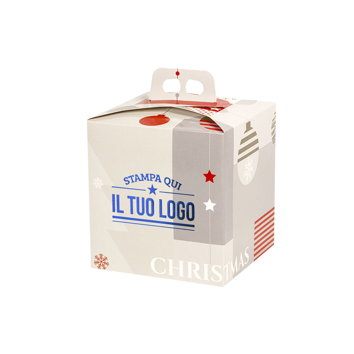 Scatole Panettone Merry Christmas Personalizzabili