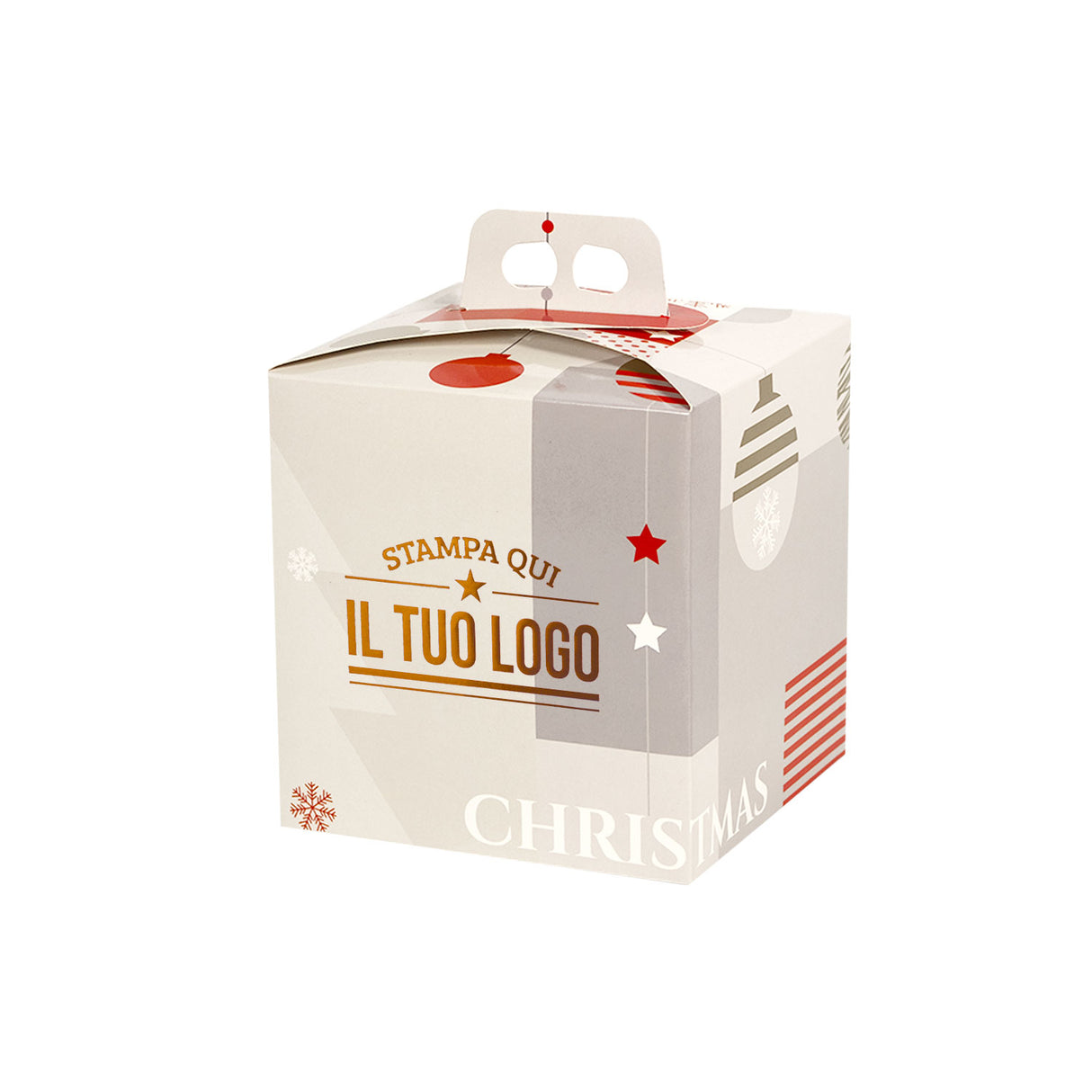 Scatole Panettone Merry Christmas Personalizzabili