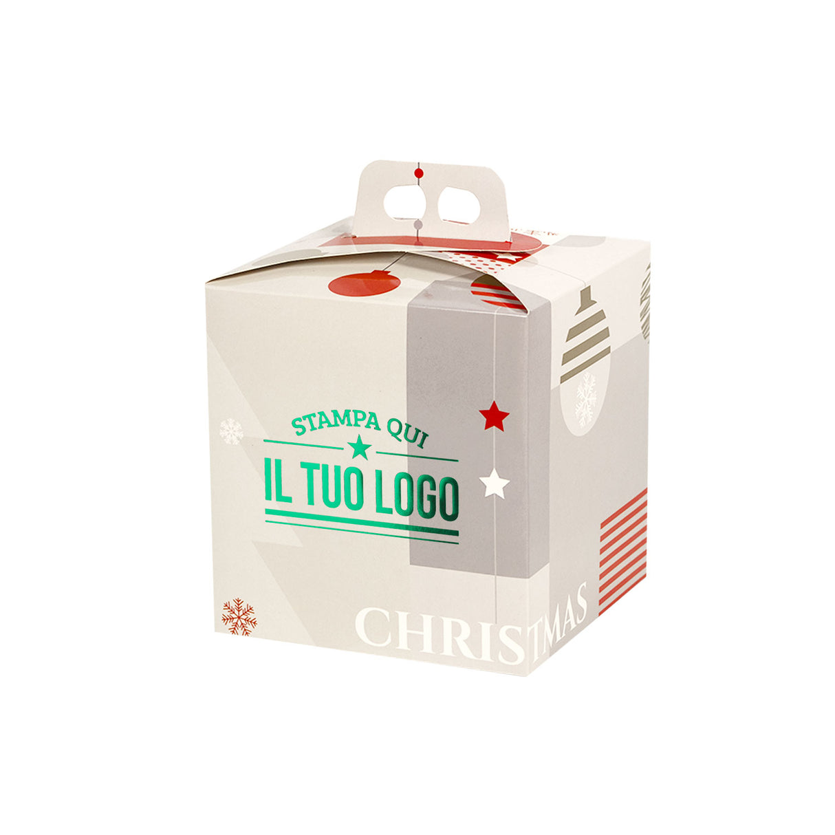 Scatole Panettone Merry Christmas Personalizzabili