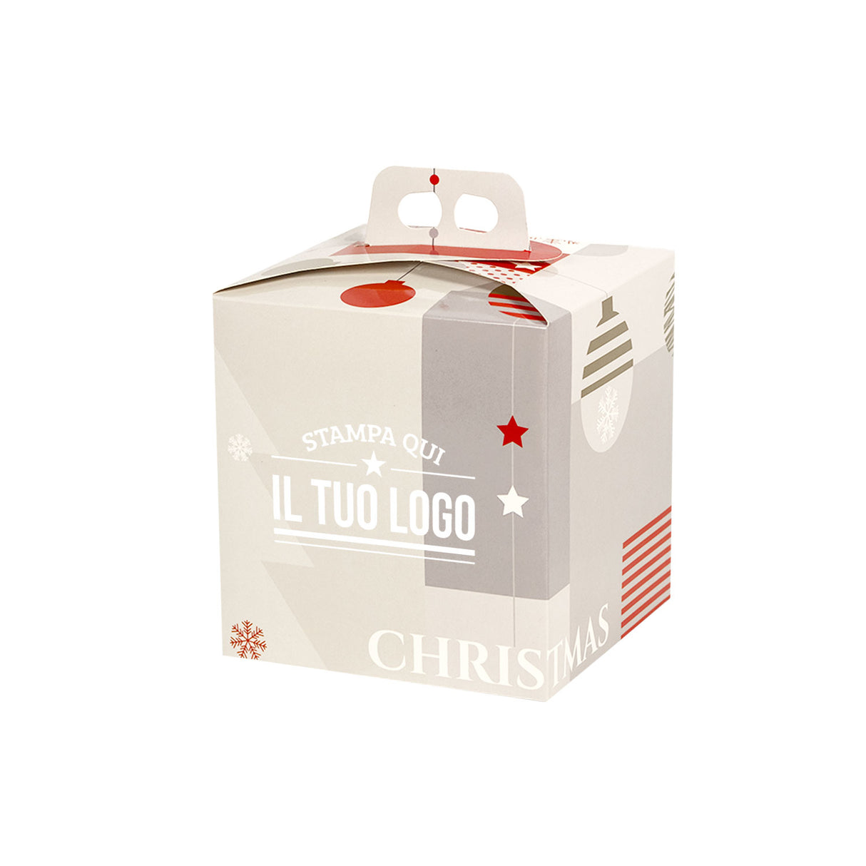 Scatole Panettone Merry Christmas Personalizzabili