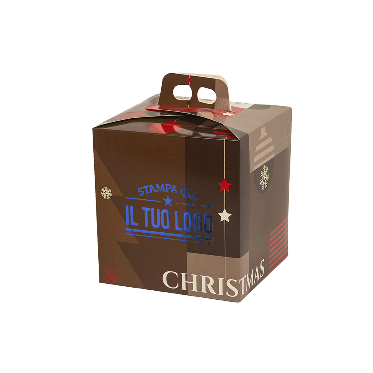 Scatole Panettone Merry Christmas Personalizzabili