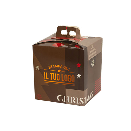 Scatole Panettone Merry Christmas Personalizzabili