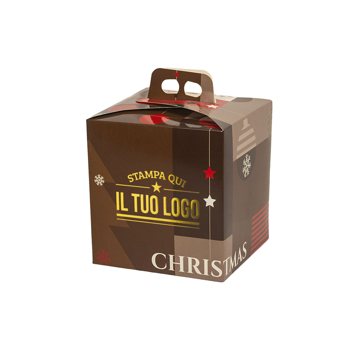 Scatole Panettone Merry Christmas Personalizzabili