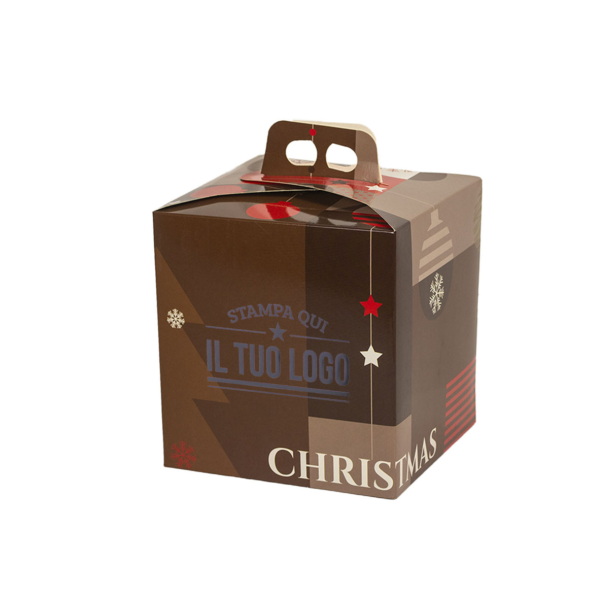 Scatole Panettone Merry Christmas Personalizzabili