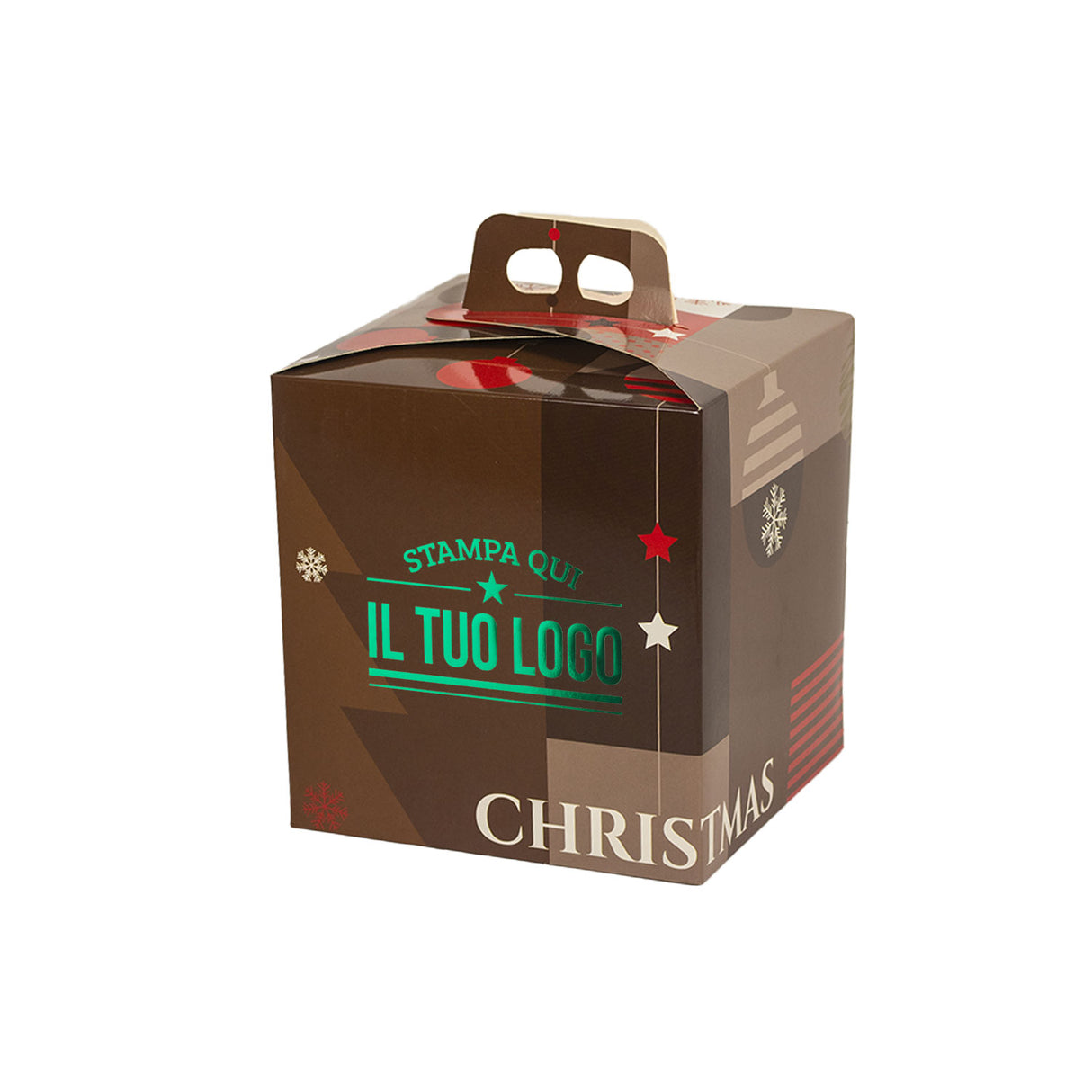 Scatole Panettone Merry Christmas Personalizzabili