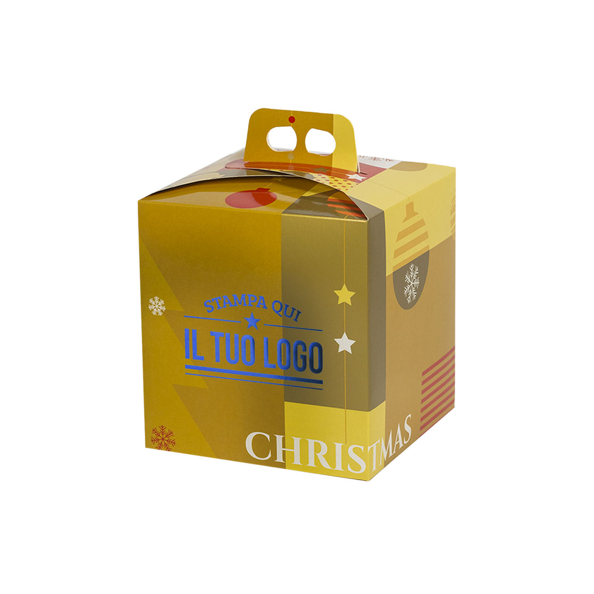 Scatole Panettone Merry Christmas Personalizzabili