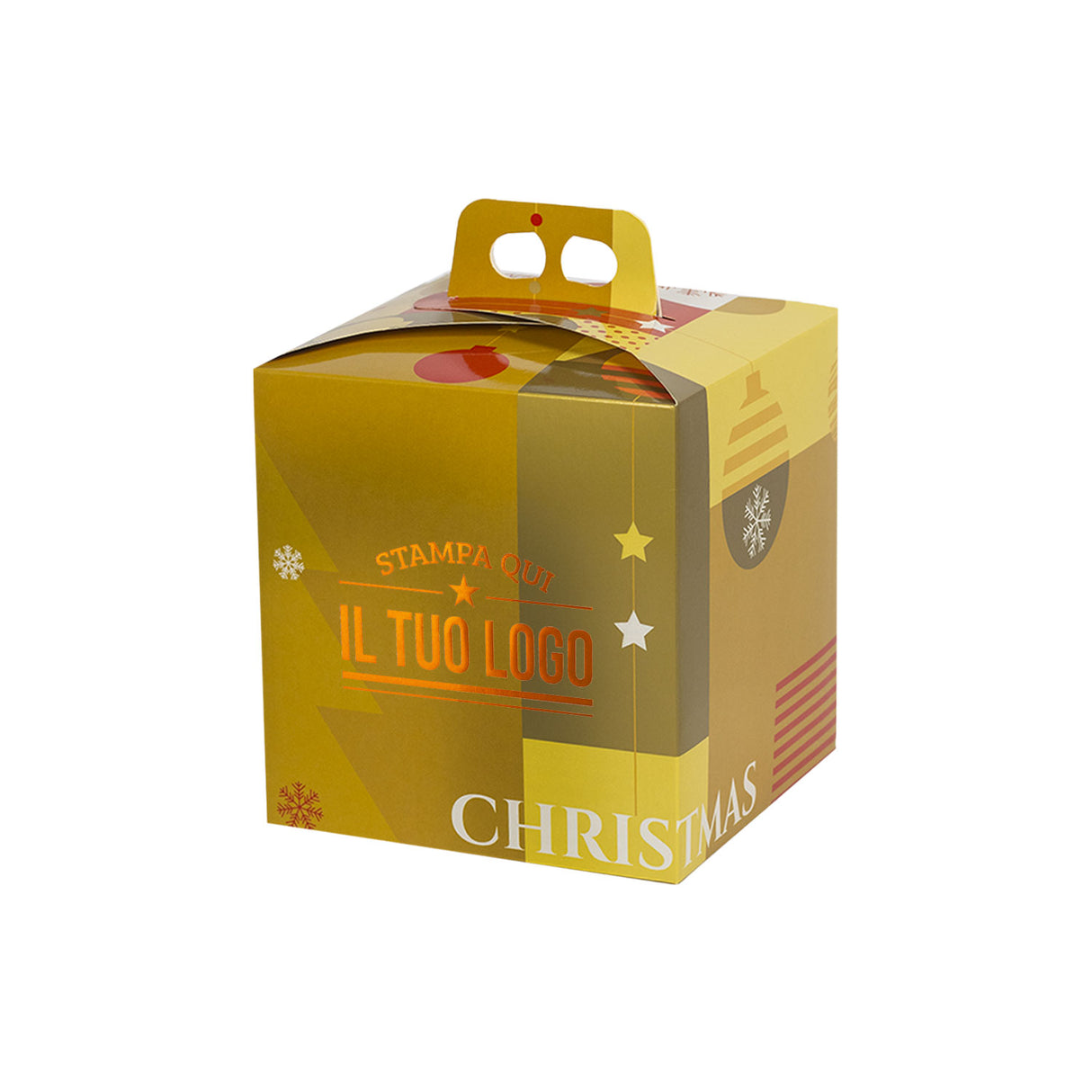 Scatole Panettone Merry Christmas Personalizzabili