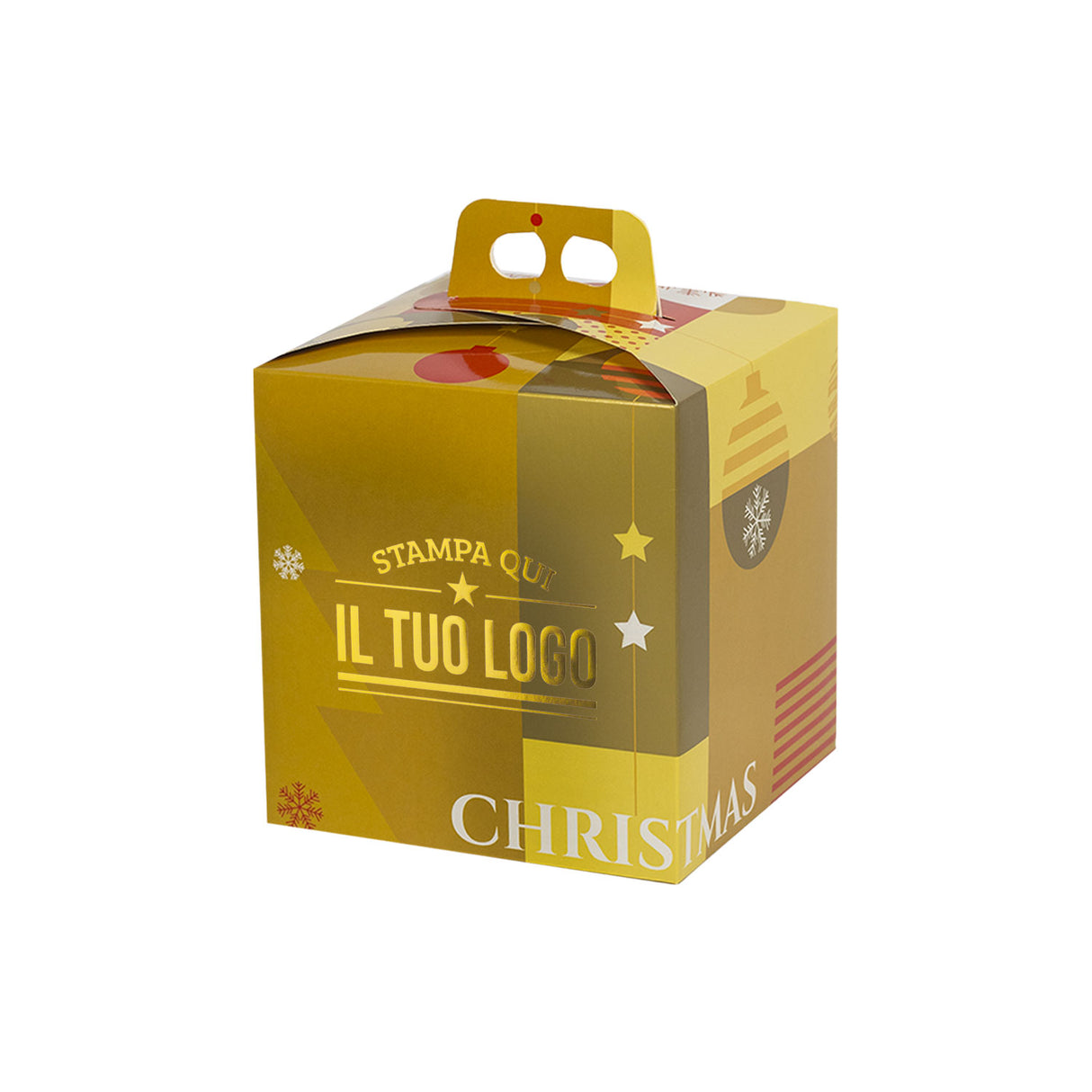 Scatole Panettone Merry Christmas Personalizzabili