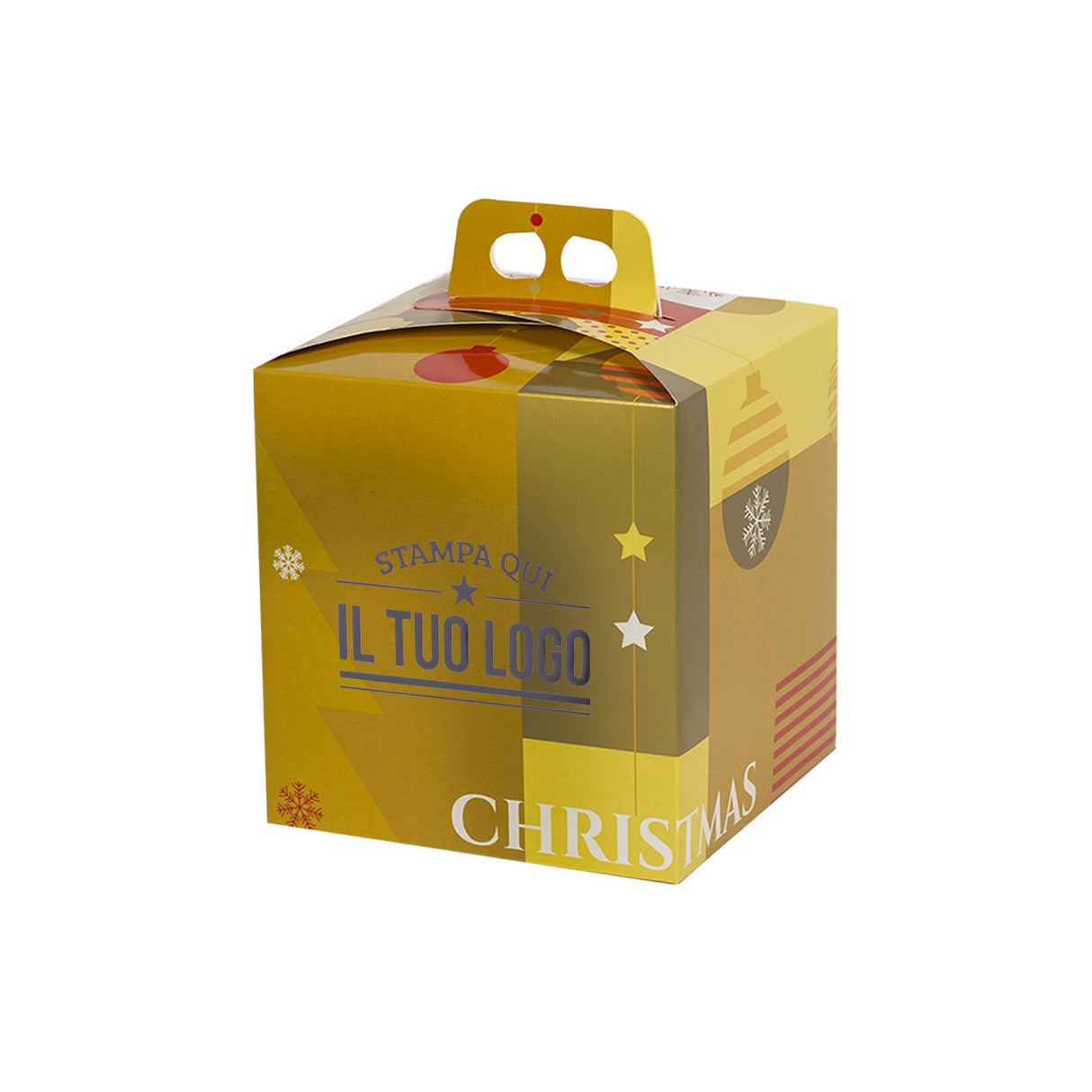 Scatole Panettone Merry Christmas Personalizzabili