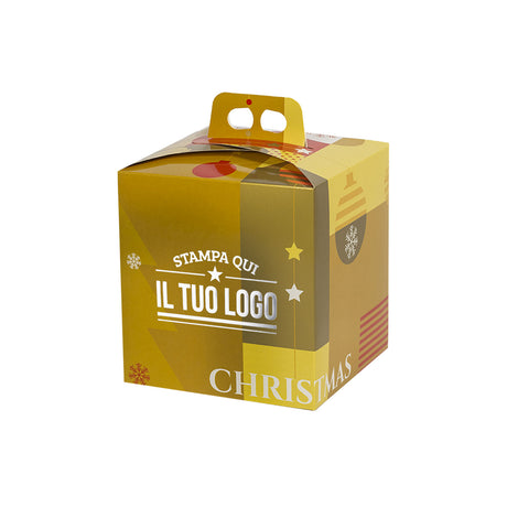Scatole Panettone Merry Christmas Personalizzabili