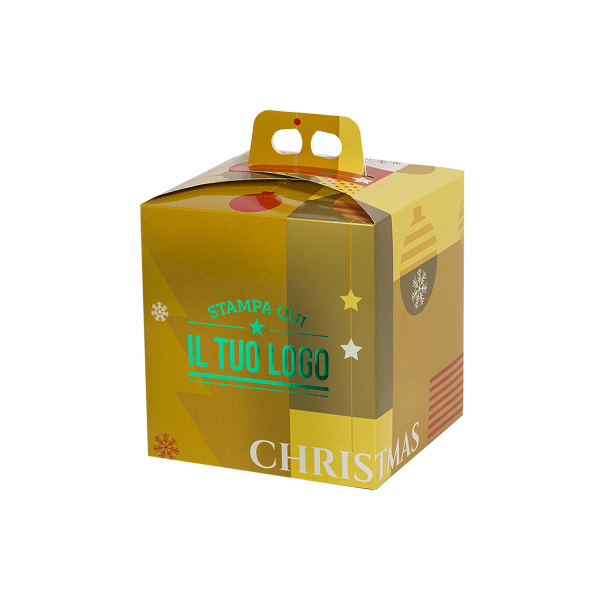 Scatole Panettone Merry Christmas Personalizzabili