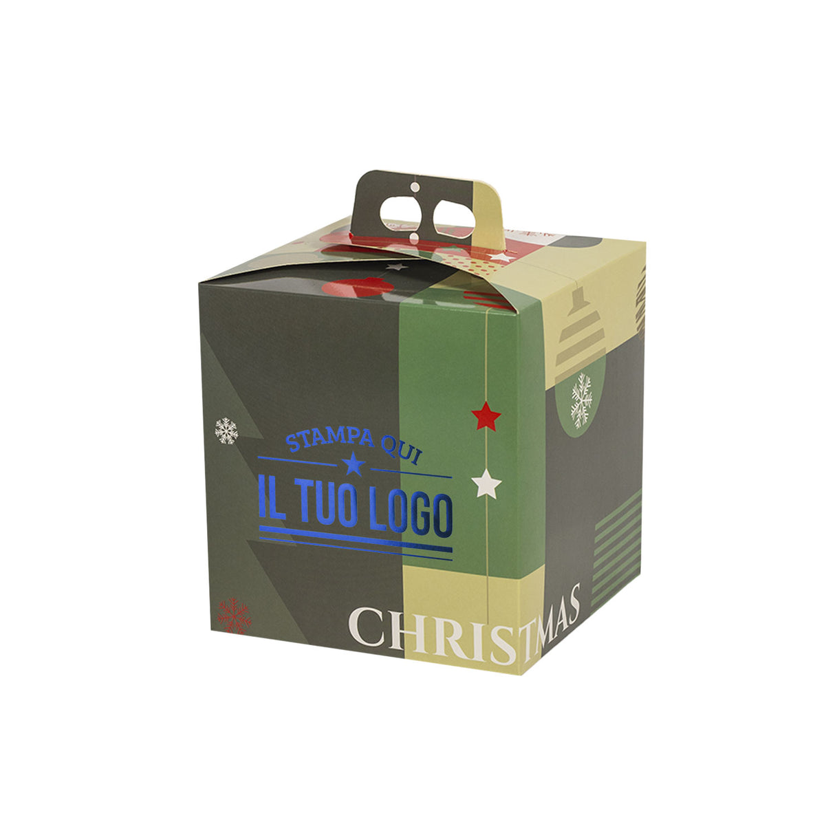 Scatole Panettone Merry Christmas Personalizzabili