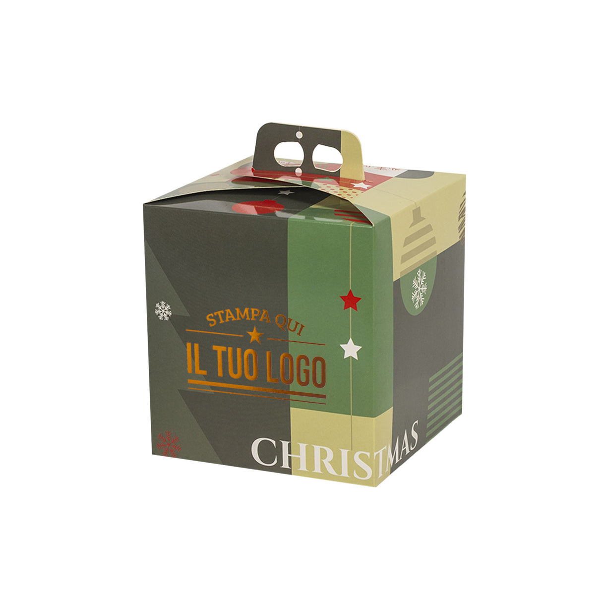 Scatole Panettone Merry Christmas Personalizzabili