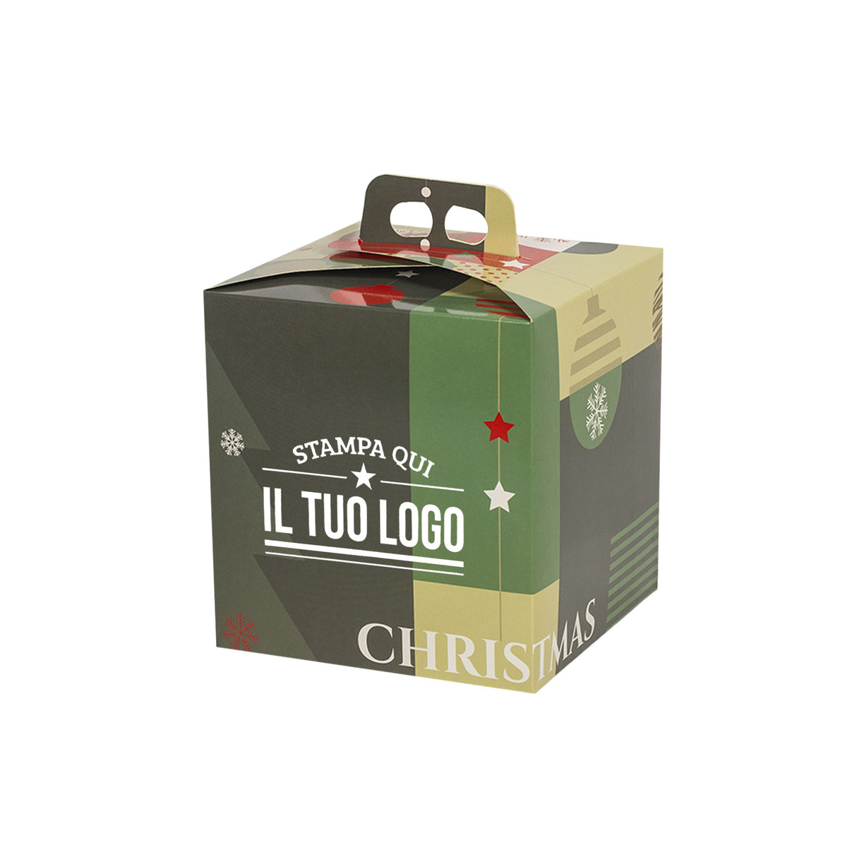 Scatole Panettone Merry Christmas Personalizzabili